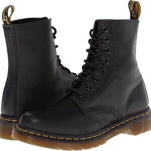 Dr. Martens Black Leather 8-Eye Combat Boots